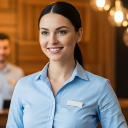 Receptionist per Albergo